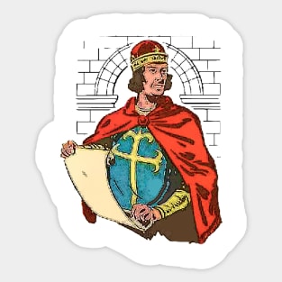 Medieval Spokesperson - Proclamations of the King Sticker